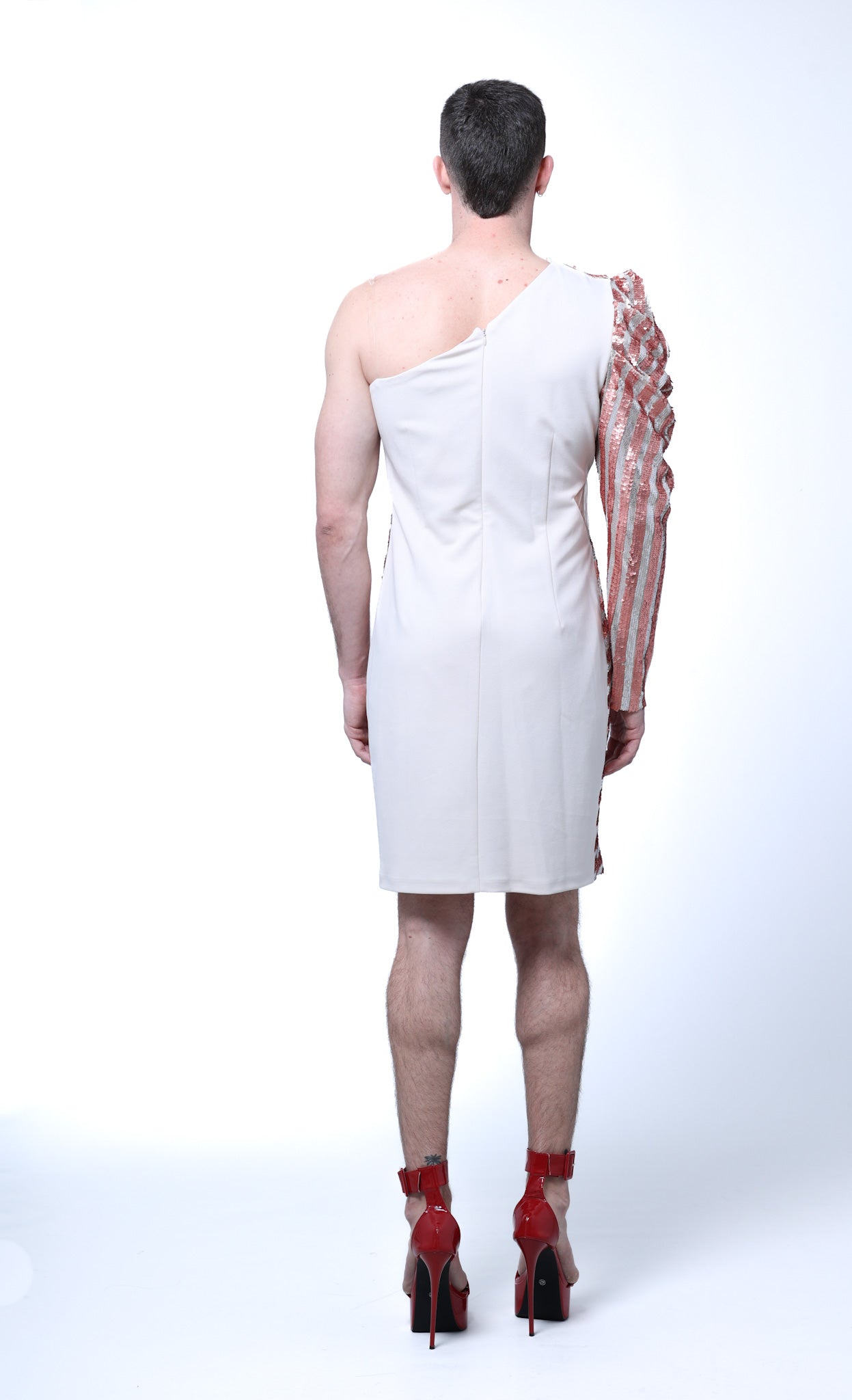 The One-Shoulder Sequin Dress