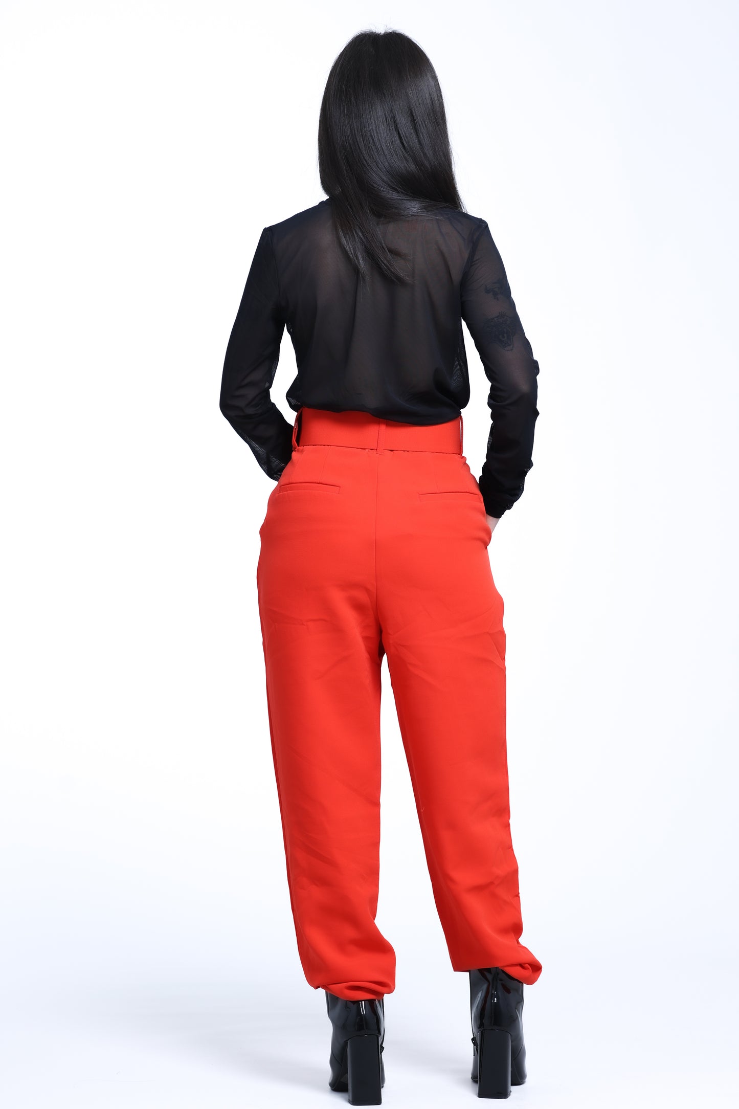 Power Red Pants
