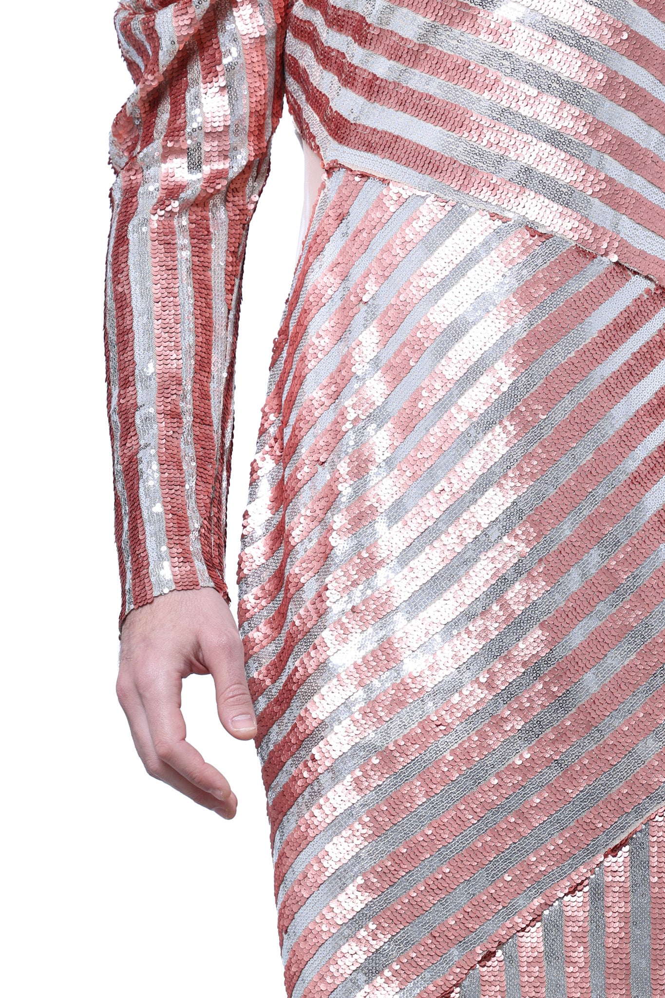 The One-Shoulder Sequin Dress