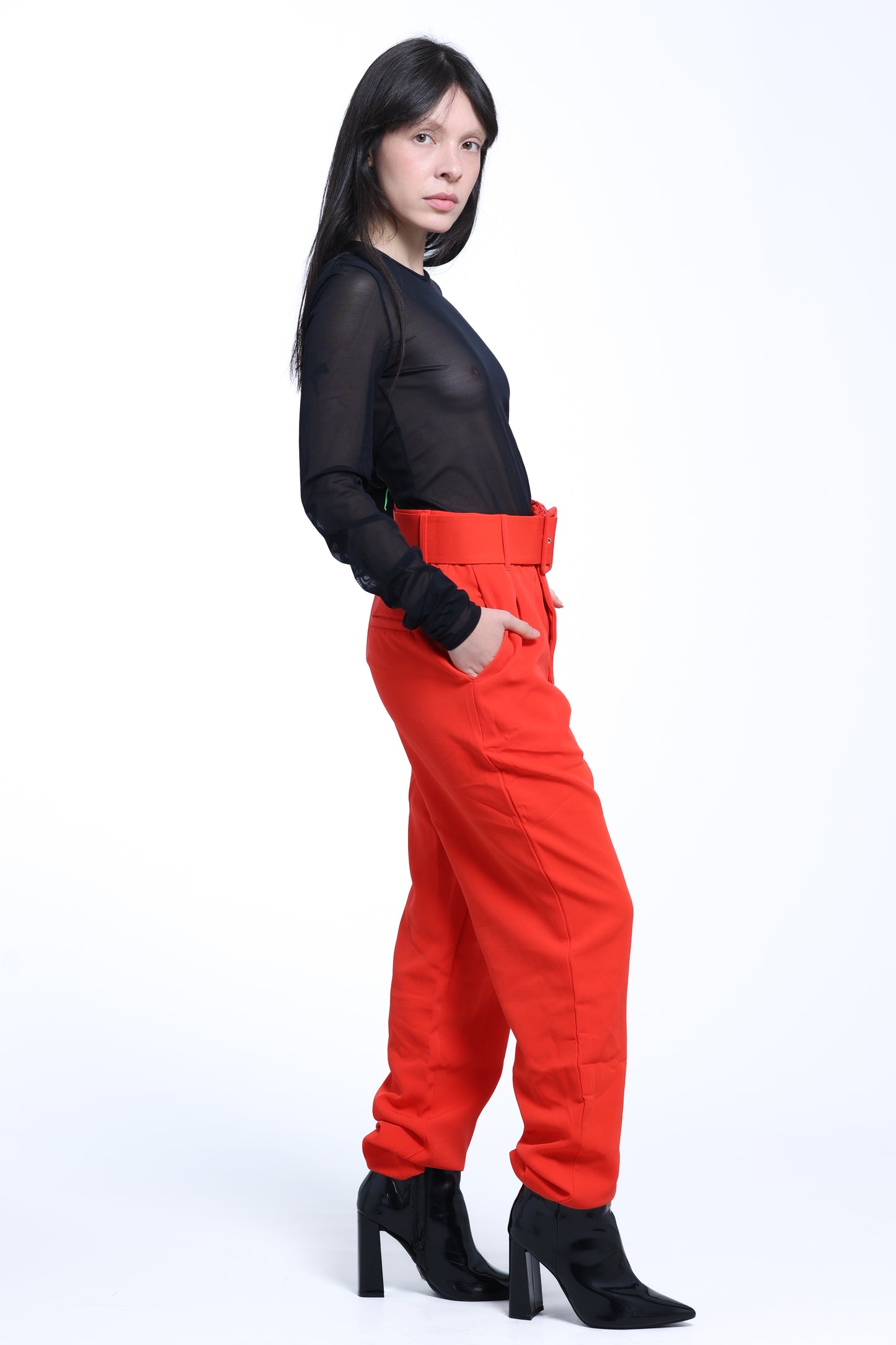 Power Red Pants