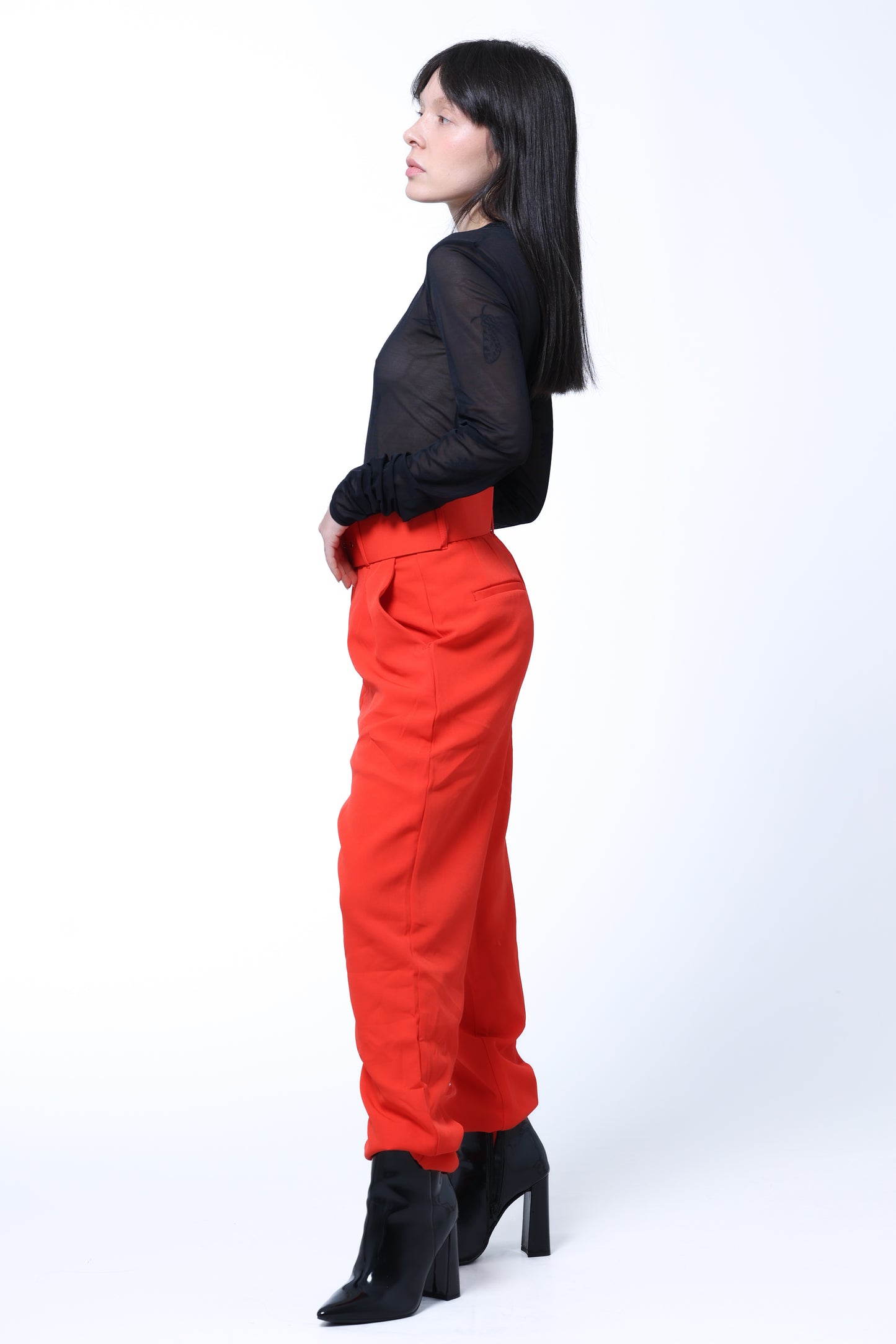 Power Red Pants