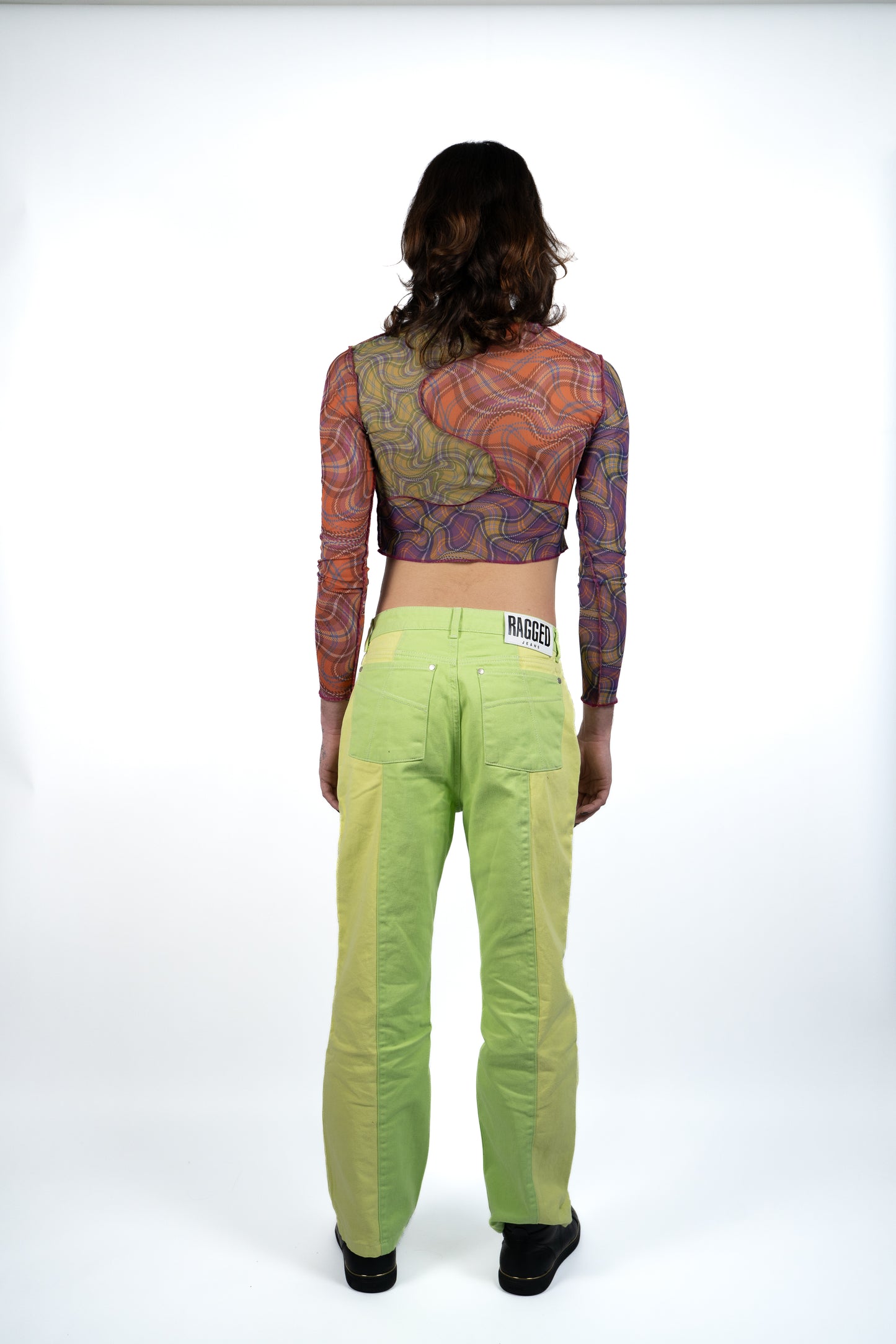 Duotone Cut-Out Jeans