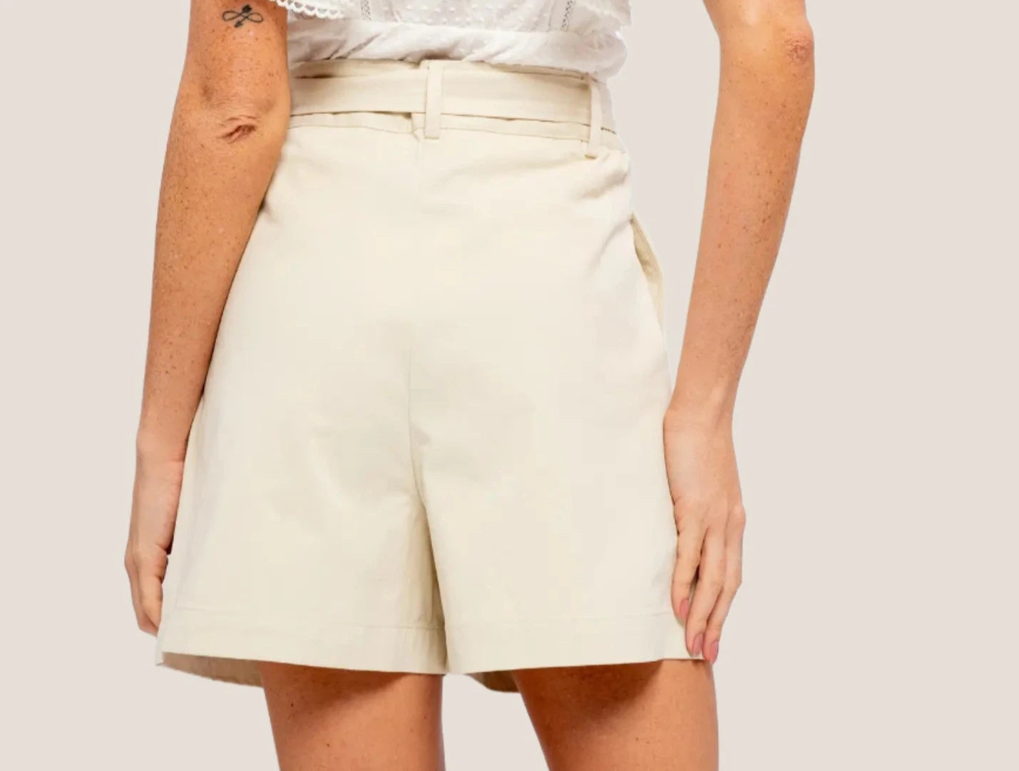Beige Shorts DearMx.com