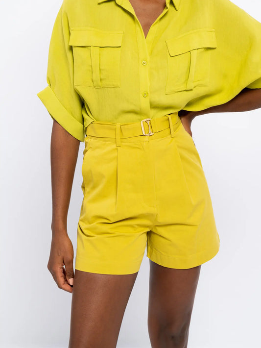 Mustard Shorts DearMx.com